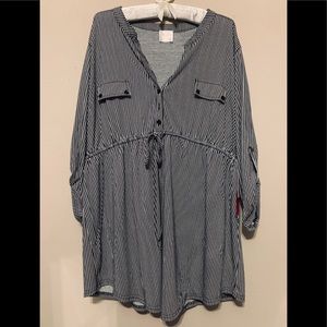 NWT Siren Lily Maternity Plus Size 2X Tunic Top